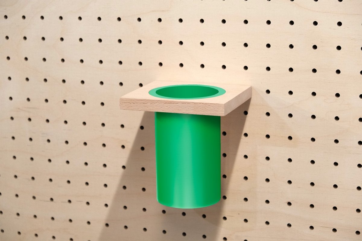 Pot à ustensiles pour Pegboard - Rangement créatif pour la cuisine - Accessoires - Aire - A71-29 - 20