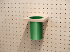 Pot à ustensiles pour pegboard – accessoire pour panneau perforé Aire
