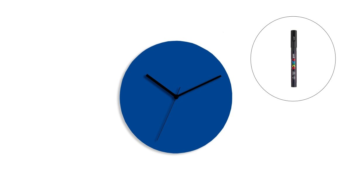 Sketch Clock® : L'horloge colorée créative et personnalisable à l'infini - Horloge - Aire - M195-22 - 25