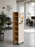Tour de rangement pegboard sur roulettes – meuble à casiers mobile - Pegboard - Aire - TOUR1 - 3