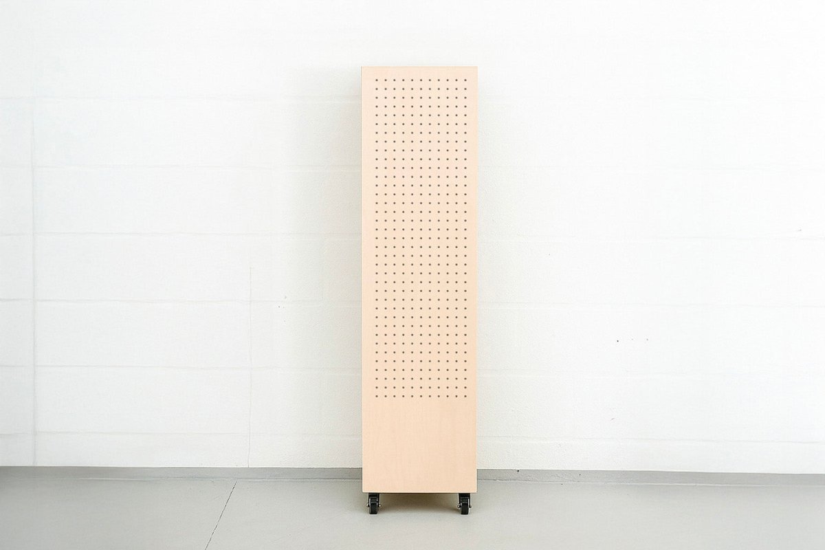 Tour de rangement perforée - Pegboard casier de rangement sur roulettes - Pegboard - Aire - TOUR1 - 6