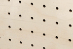 Pegboard dowels with turned wooden beads