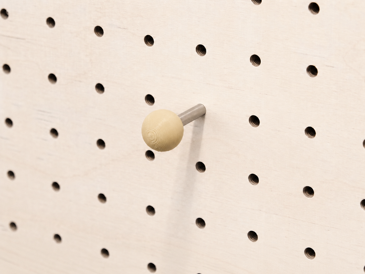 Beige peg for pegboard – Aire