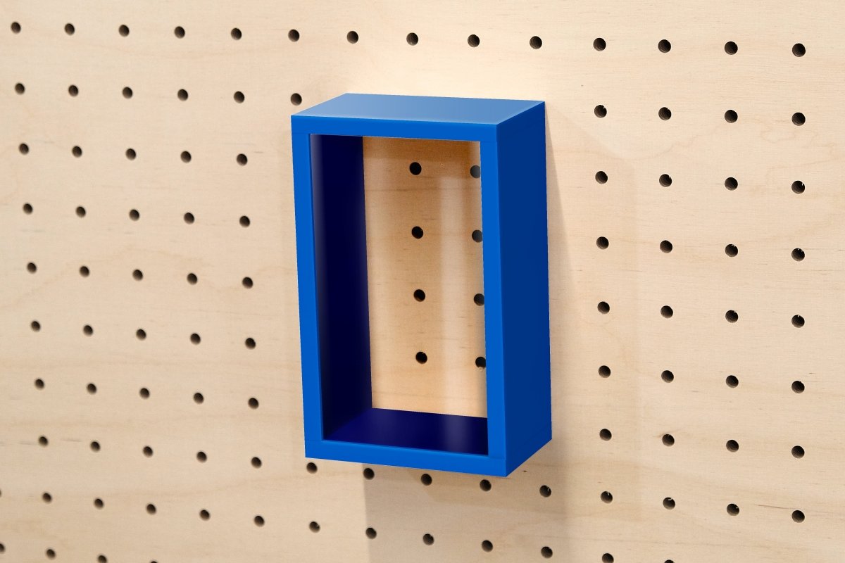Vitrine produits pour Pegboard - Présentoir produits sur panneau perforé - Accessoires - Aire - A148-28 - 15