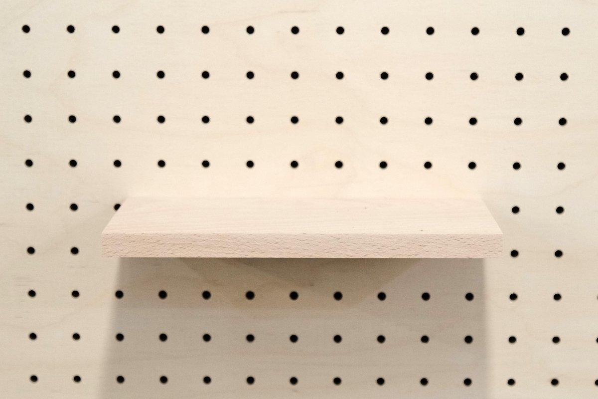 Étagère en bois pour Pegboard - La tablette murale en bois massif pour votre quotidien - Accessoires - Aire - A1-1 - 6