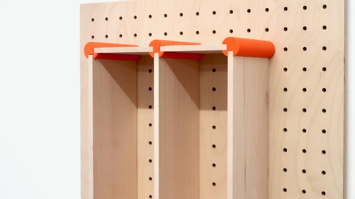 Etagere personnalisable de type Qapla XL : Casiers de rangement pour les grands objets - Quark