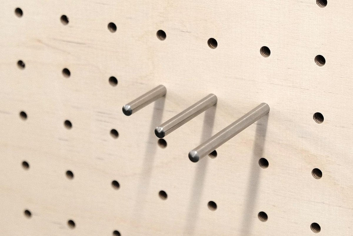 Goupilles - Tiges en inox pour Pegboard - Accessoires - Aire - A135-3 - 5