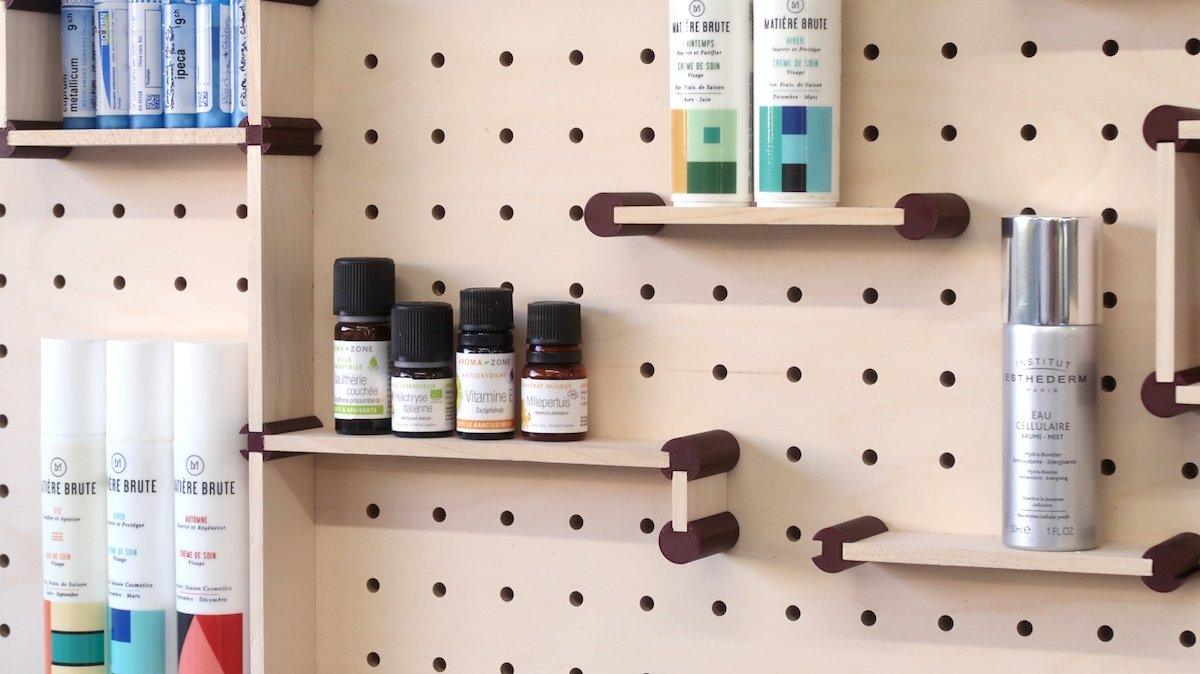 Kit de rangement maquillage pour Pegboard - Quark
