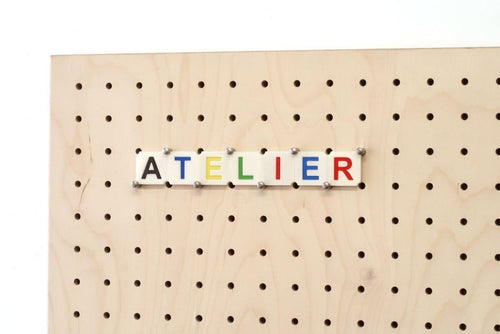 Lettres Scrabble colorées - Accessoires - Aire - A188-1 - 2