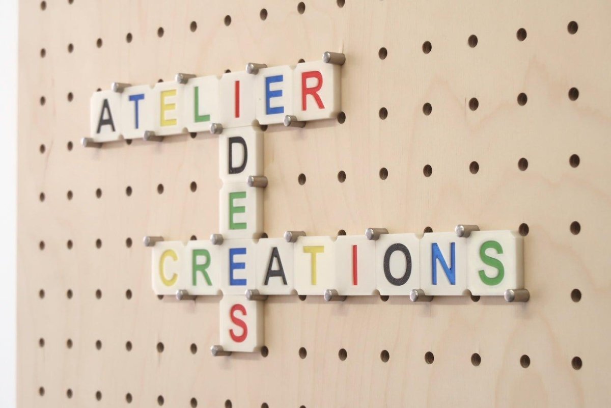 Lettres Scrabble colorées - Accessoires - Aire - A188-1 - 6