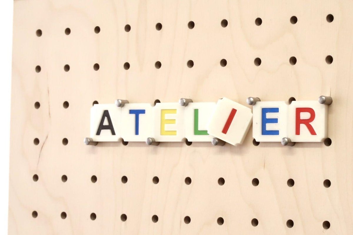 Lettres Scrabble colorées - Accessoires - Aire - A188-1 - 3