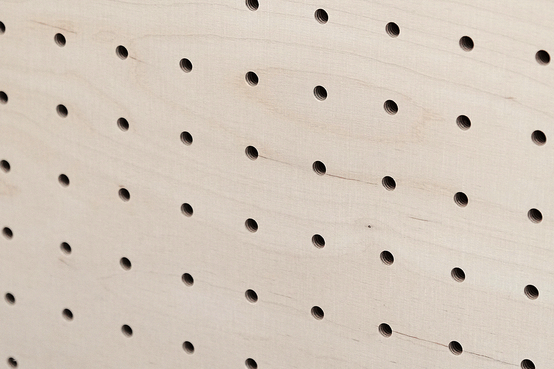 Uhrenhalter für Pegboard - Uhrenständer aus 3D-Druck und Edelstahl - Aire