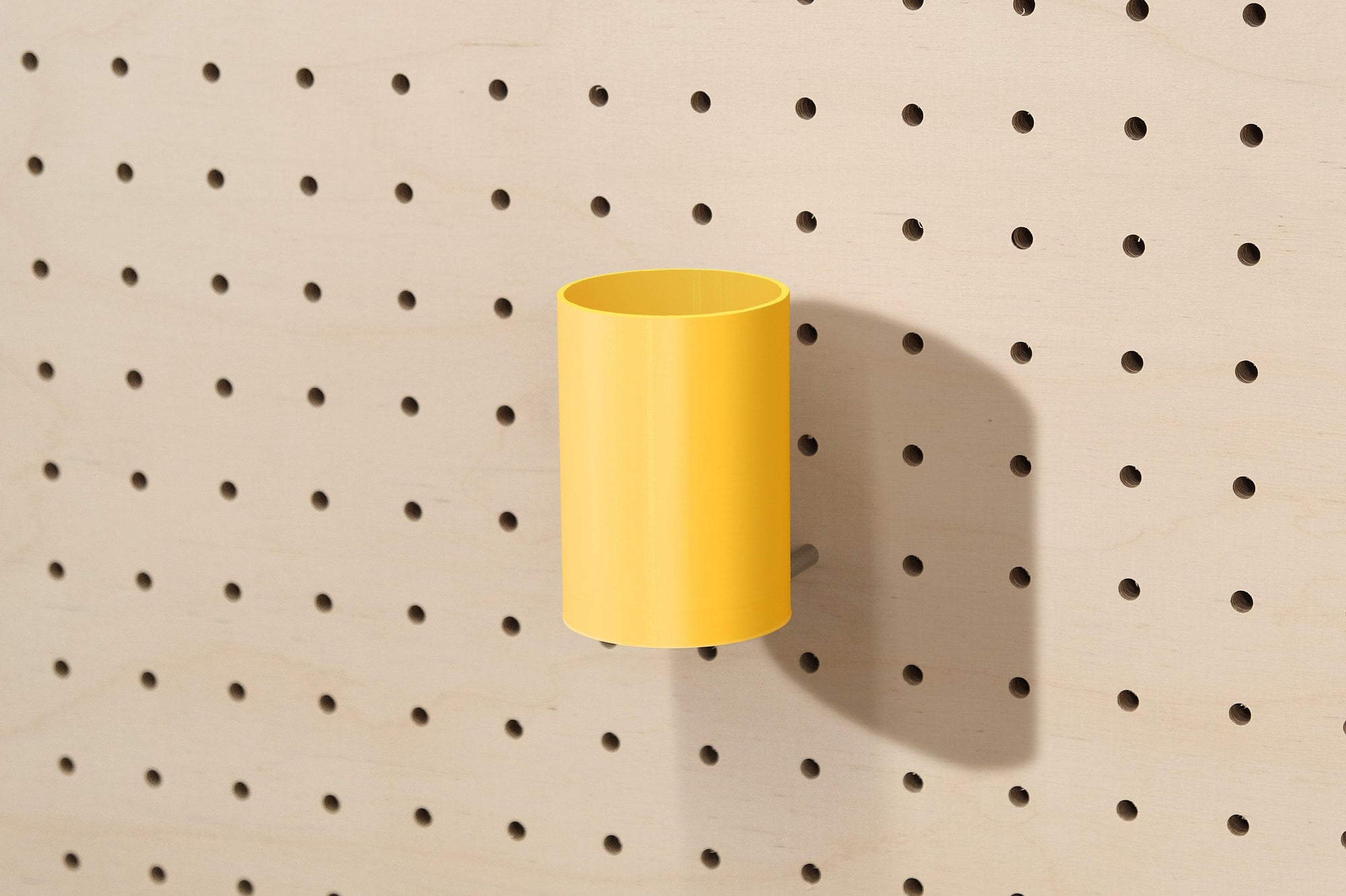 Pot à stylos flottant pour Pegboard - Design minimaliste - Quark