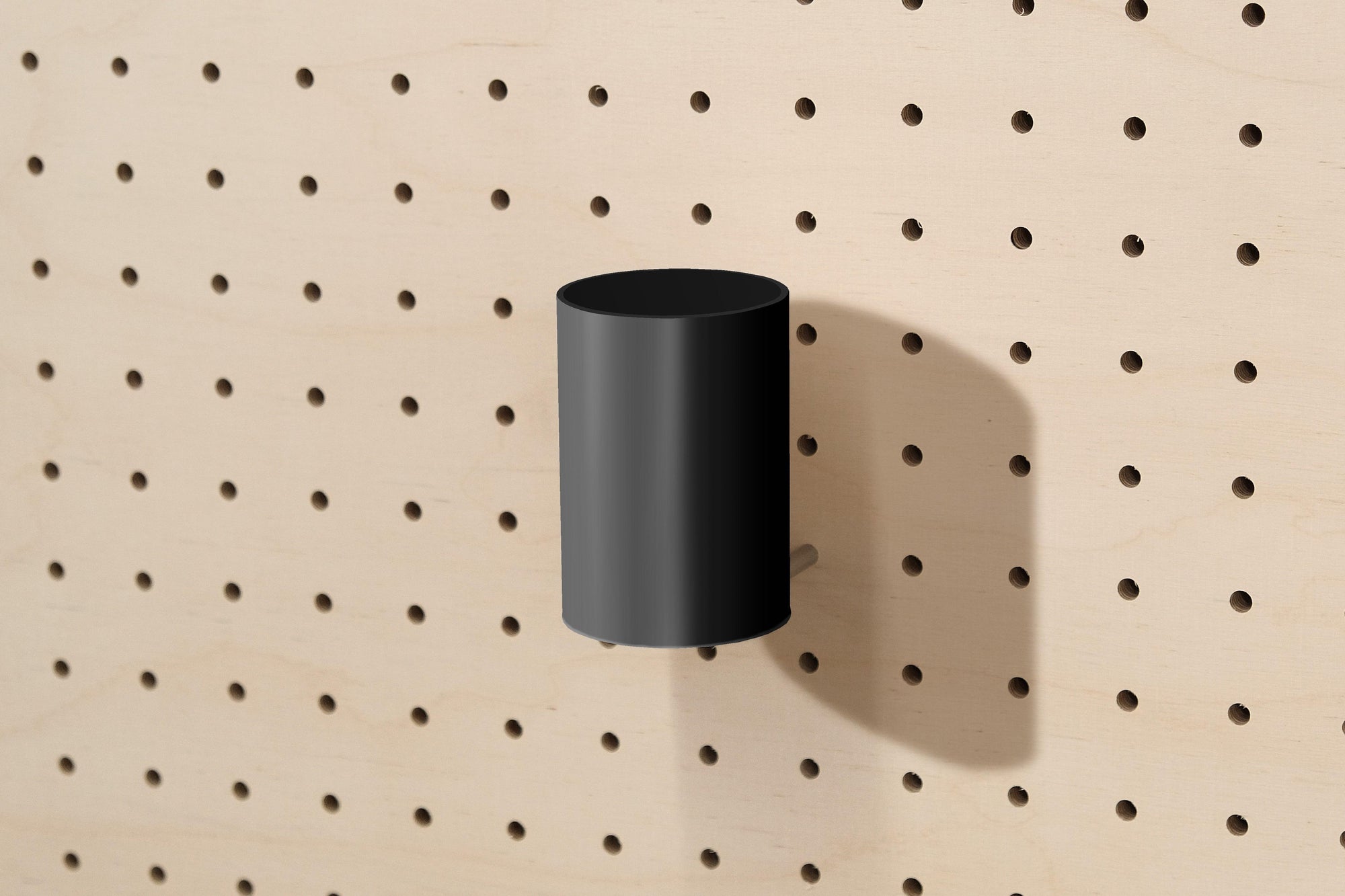 Pot à stylos flottant pour Pegboard - Design minimaliste - Quark