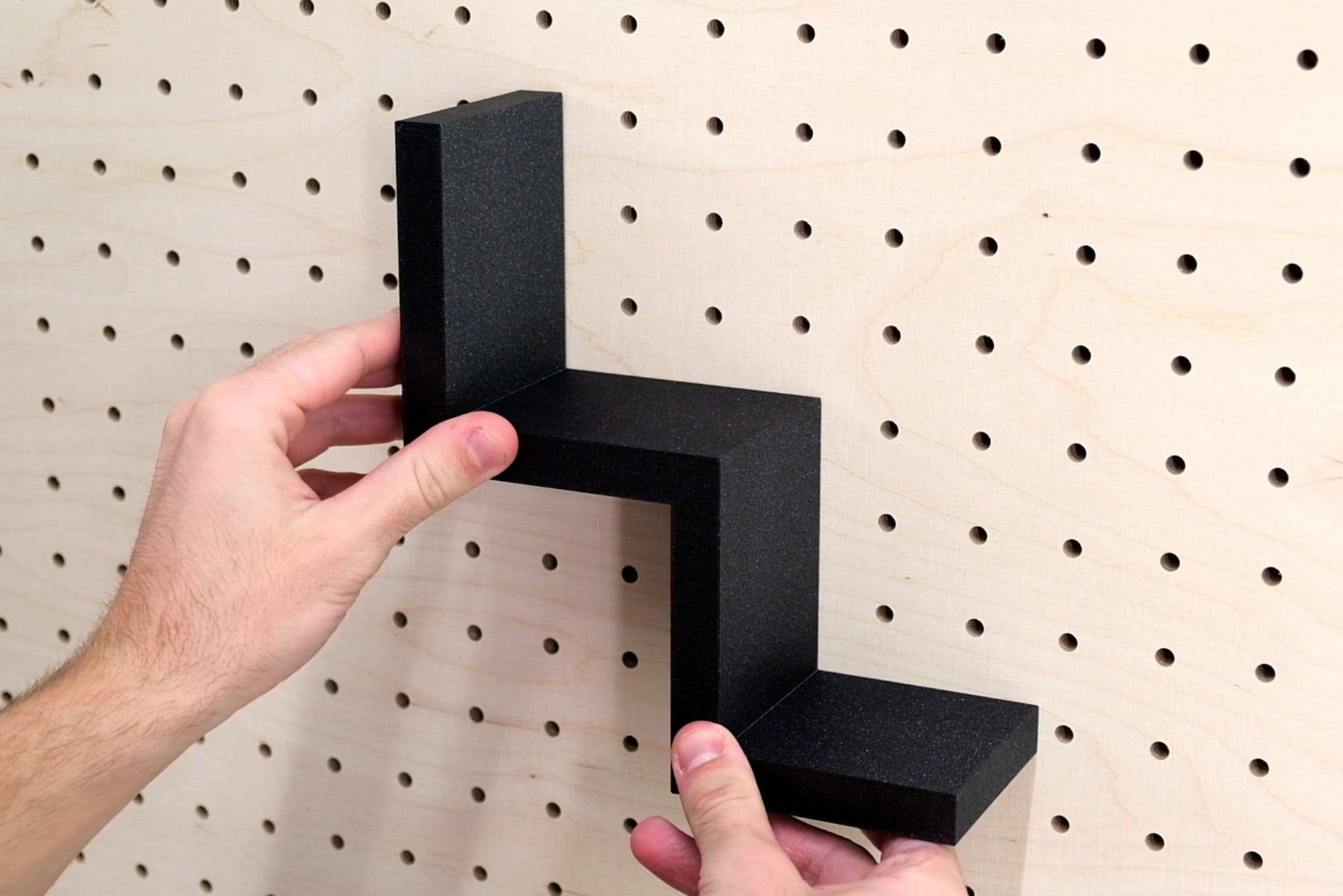 Rangement etagere en escalier - porte objets minimaliste en impression 3D - Quark