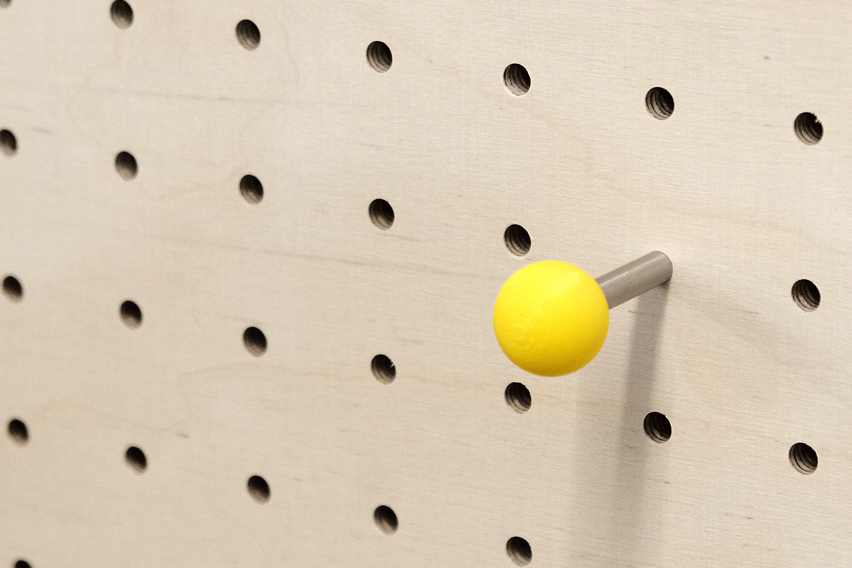 Tourillons colorés - Goupille avec bille de couleur pour Pegboard - Quark